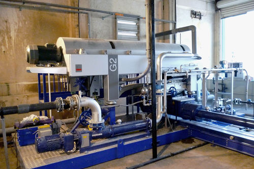 Schlammtrockner - REMOBY  - R.E.M. SRL International Mechanics