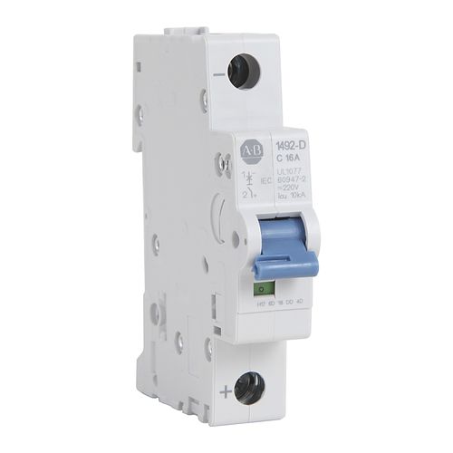 Thermisch-magnetischer Schutzschalter - 1492-D series - Allen-Bradley - Kurzschluss / für Überspannungsschutz / Hochspannung