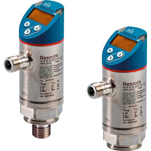 Elektronischer Druckschalter - HEDE10-3X/250/2/-GA-K35-V - Bosch Rexroth - Industrial Hydraulics - Differential / M12-Steckverbinder / Gewinde