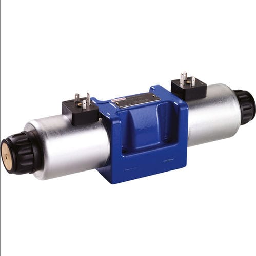 Hydraulik-Wegeventil / Schieber - 4WE10E5X/EG24N9K4/M - Bosch Rexroth - Industrial Hydraulics - magnetbetrieben / direktgesteuert / 4-Wege