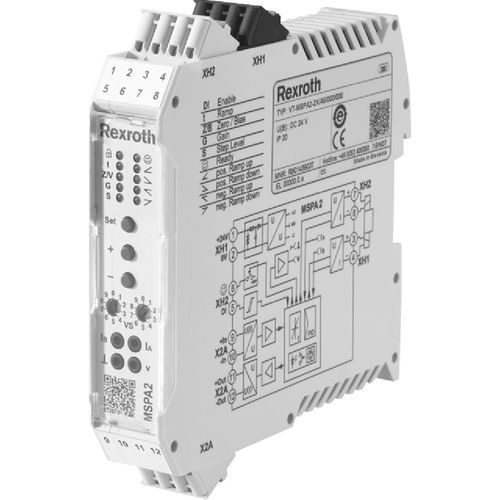 Spannungsverstärker - VT-MSPA2-2X/A5/000/000 - Bosch Rexroth - Industrial Hydraulics - Mess / analog / für Proportionalventil