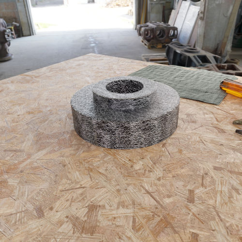 Elastische Lagerung / Dämpfungskissen aus Metall - GKB - RG+ Schwingungstechnik GmbH  - zylindrisch / Edelstahl / für schwere Lasten