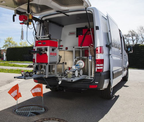 Inspektionsfahrzeug - CROSS|LANDER - RICO Umwelttechnik GmbH - zur Kanalisationsinspektion / mit Verbrennungsmotor