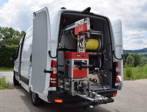 Inspektionsfahrzeug - AQUA CROSS|LANDER - RICO Umwelttechnik GmbH - zur Kanalisationsinspektion / mit Verbrennungsmotor / mit Hochdruckreiniger