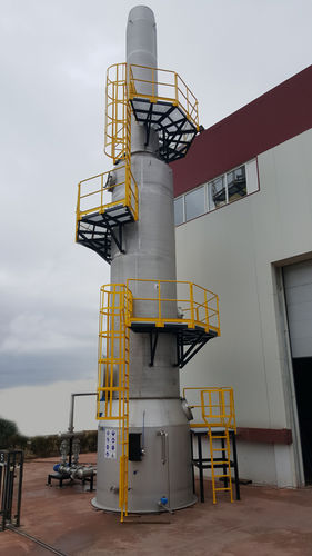 Venturi-Gaswäscher - Santes Incinerator  - Nass / chemisch / biologisch