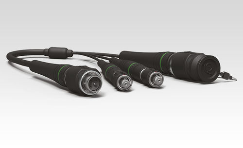 Daten-Kabelkonfektionierung - Fischer Connectors - Glasfaser / kreisförmig / für raue Umgebungen