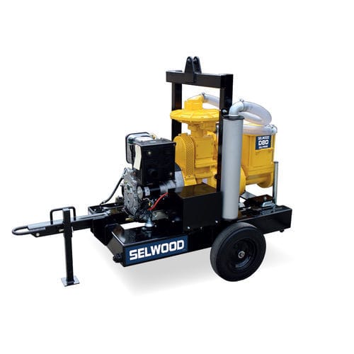 Kreiselpumpe - D80 - Selwood - Wasser / mit Verbrennungsmotor / mobil