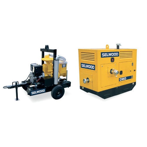 Kreiselpumpe - D80 LAP - Selwood - Wasser / dieselbetrieben / mobil