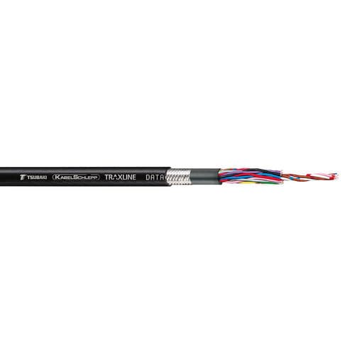 Glasfaser-Datenkabel - DATA 700 TPi CD - TSUBAKI KABELSCHLEPP - geschirmt / schwerentflammbar / UV-beständig