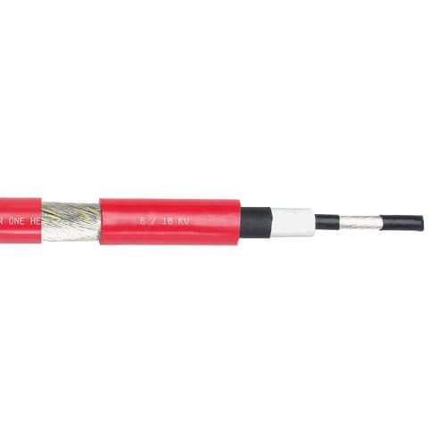 Versorgungs-Stromkabel - POWER ONE series - TSUBAKI KABELSCHLEPP - schwerentflammbar / UV-beständig / geschirmt