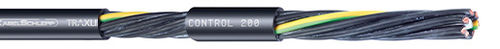 Glasfaser-Datenkabel - CONTROL 200 - TSUBAKI KABELSCHLEPP - isoliert / ölbeständig / schwerentflammbar