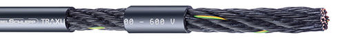 Glasfaser-Datenkabel - CONTROL 400 600 V - TSUBAKI KABELSCHLEPP - isoliert / ölbeständig / UV-beständig