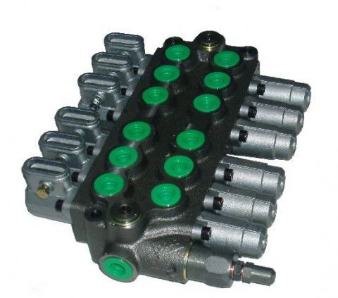 Hydraulik-Wegeventil / Schieber - 102  - Roquet Hydraulics S.L. - mit Hebel / 3-Wege / einteilig