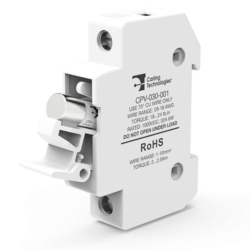 Zylindrischer Sicherungshalter - CPV series - Carling Technologies - für DIN-Schiene / kompakt / Typ gPV