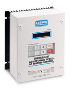 Vertikaler Frequenzumrichter - Micro series - LEESON Electric - programmierbar / kompakt