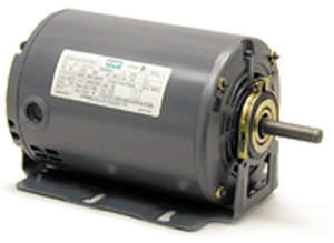 Asynchronmotor - LEESON Electric - AC / einphasig / mit Permanent-Kondensator