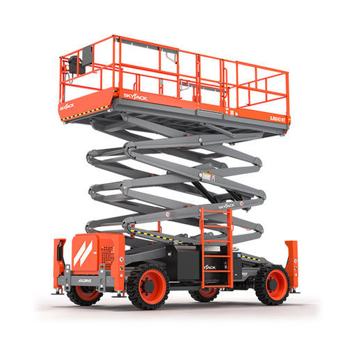 Mobile Scherenarbeitsbühne - SJ9243 RT - Skyjack - Diesel / für schwierige Gelände