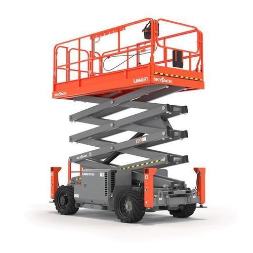 Mobile Scherenarbeitsbühne - SJ6940 RT - Skyjack - auf Rädern / mit Eigenantrieb / Diesel