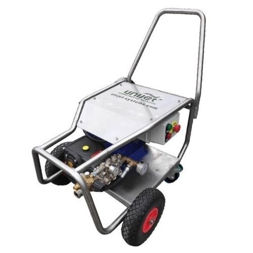 Kaltwasser-Hochdruckreiniger - 250E15 JET - UNIJET SYSTEMS  - dreiphasig / mobil / Edelstahl