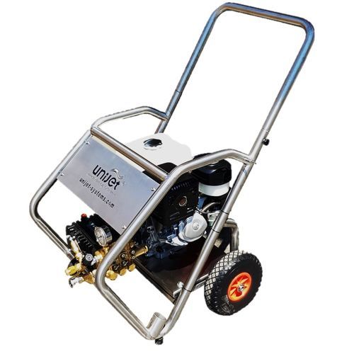 Kaltwasser-Hochdruckreiniger - 300G15 JET ECO - UNIJET SYSTEMS  - Benzin-Motor / mobil / Edelstahl