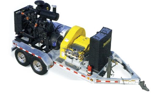 Wasserreinigungsanlage - max. 2 800 bar | JET – X 4200 series - UNIJET SYSTEMS  - automatisch / Prozess / für Rohre