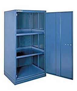 Werkstattschrank - Stanley Vidmar - auf Füßen / Flügeltüren / Rack