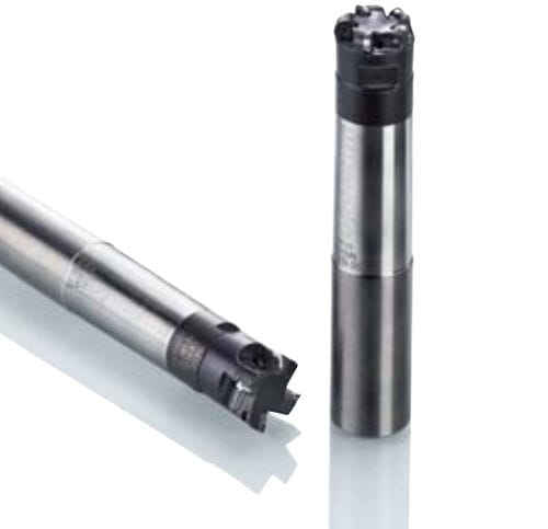 Walzenstirnfräser - DUOPLUG® - POKOLM Frästechnik GmbH & Co. KG - Wendeplatten / hohe Festigkeit / zum Schneiden