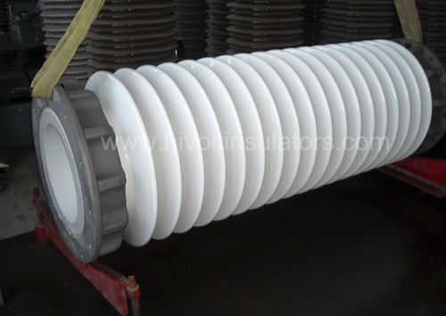 Elektrischer Isolator / Porzellan - C series  - DALIAN HIVOLT POWER SYSTEM CO.,LTD. - für SF6-isolierte Schaltanlage