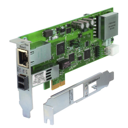 PCIe-Schnittstellenkarte - N-GXE-POE-xx-01 - Nom du compte Lantronix - Ethernet