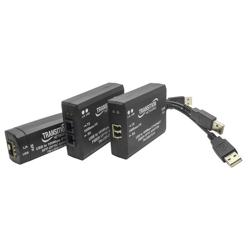 USB-Adapter - TN-USB-FX-01 series - Nom du compte Lantronix - kabellos / LC / SC