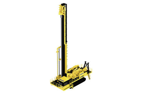 Sprenglochbohrgerät - ZR77 - KOMATSU FORKLIFT - auf Raupen / drehbar / Cummins