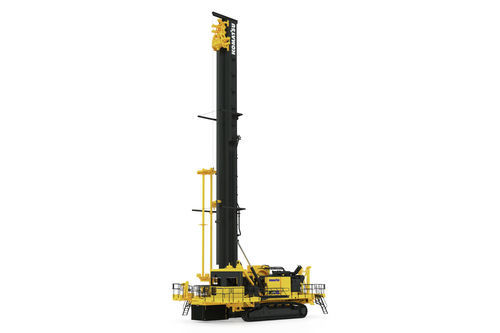 Sprenglochbohrgerät - ZR122 - KOMATSU FORKLIFT - auf Raupen / drehbar / ferngesteuert