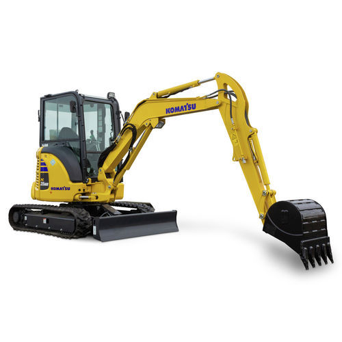 Minibagger - PC35MR-5 E1 - KOMATSU FORKLIFT - auf Raupen / Diesel / kompakt
