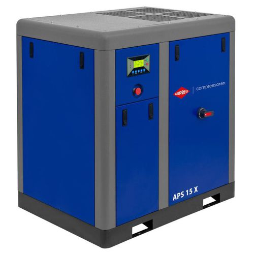 Schraubenkompressor - APS X 15  - AIRPRESS - Luft / elektrisch / stationär