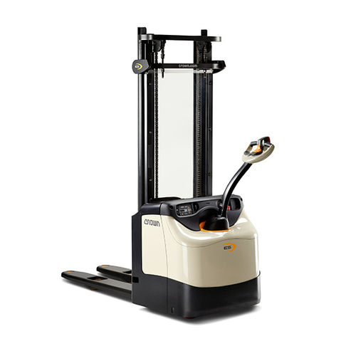 Elektrischer Stapler - ES 4000 series - CROWN - Geh / für Lagerhallen / für enge Gänge