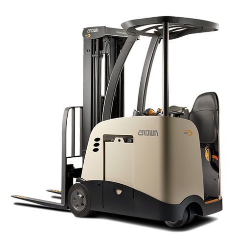 Elektrischer Gabelstapler - RC 57 Series - CROWN - Stand / für den Innenbereich / für Materialumschlag