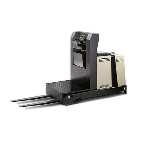 Elektrischer Kommissionierstapler - LP 3510 series - CROWN - vertikal / Multifunktion