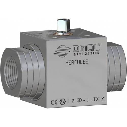 Kugelventil - HERCULES - OMAL Spa - Hebel / für Erdöl / für Gas