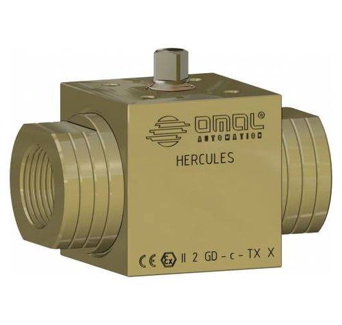Kugelventil - HERCULES - OMAL Spa - Hebel / für Erdöl / für Gas