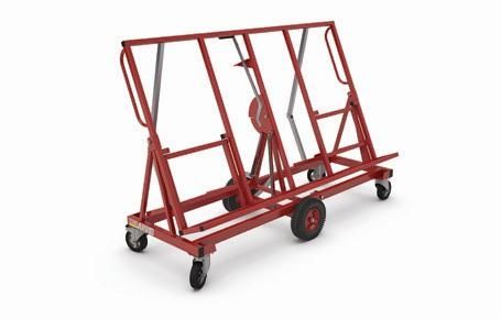 Transportwagen - max. 900 mm - Aliatool - Metall / für Platten