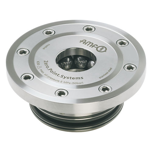 Integrierbarer Nullpunkt-Spannzylinder - 6370EARHA - ANDREAS MAIER GmbH & Co. KG (AMF) - hydraulisch / Schnell / rund