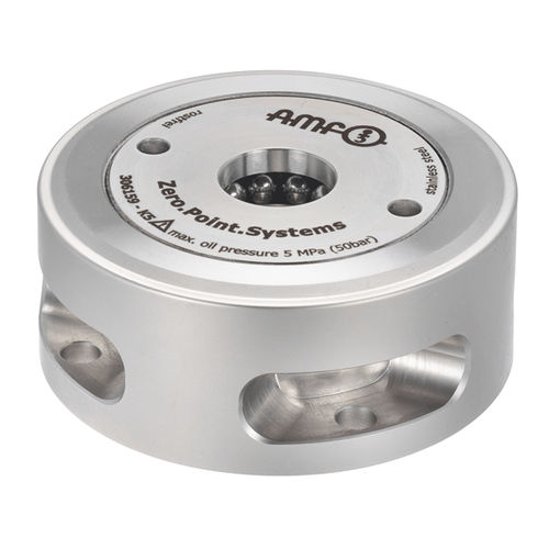 Nullpunkt-Spannzylinder / Tisch - 6370AARH series - ANDREAS MAIER GmbH & Co. KG (AMF) - hydraulisch / Schnell / rund