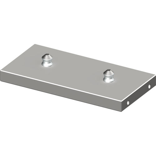 Aluminium-Aufspannplatte - 6370P series - ANDREAS MAIER GmbH & Co. KG (AMF) - rechteckig / rund / quadratisch