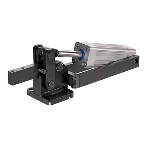 Pneumatischer Schnellspanner - 6825A - ANDREAS MAIER GmbH & Co. KG (AMF) - horizontal / Stahl
