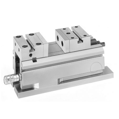 Maschinenspannstock - 6372 - ANDREAS MAIER GmbH & Co. KG (AMF) - pneumatisch / mit Sockel