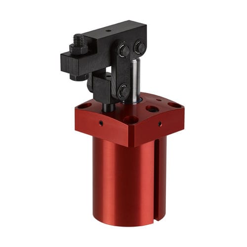 Hebel-Spannvorrichtung - 6829VA - ANDREAS MAIER GmbH & Co. KG (AMF) - pneumatisch / doppeltwirkend / Flansch