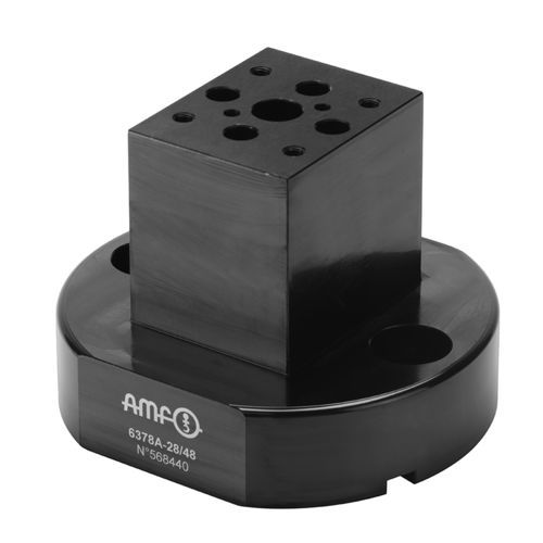 Adapter für Spannmodul - 6378A - ANDREAS MAIER GmbH & Co. KG (AMF) - mit seitlichem Einspannen / Stahl / Mehrfach