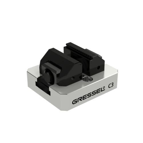 Schraubstock für Werkzeugmaschinen - C3 L series - GRESSEL - 5-Achs / für kleine Werkstücke / Mehrfach