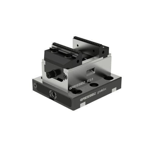 Eingebauter Nullpunkt-Spannzylinder - gre4doc  - GRESSEL - flach