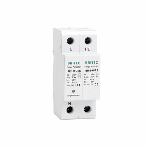 Blitzableiterkasten Typ 1 - BR-25GRS 1+1 series - Britec Electric Co., Ltd - Typ 2 / Klasse I / Klasse II